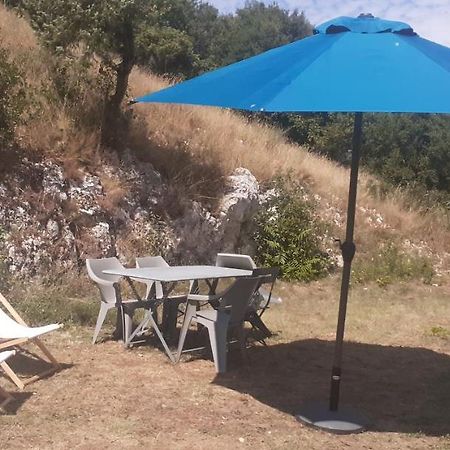 Gites La Ferme Accrochee A La Colline Lagorce  Exteriör bild